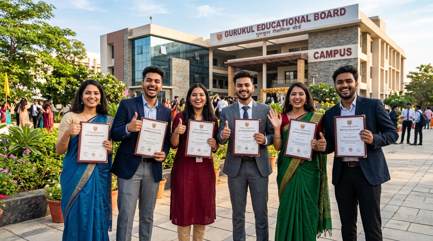 Graduates Celebrating Diplomas