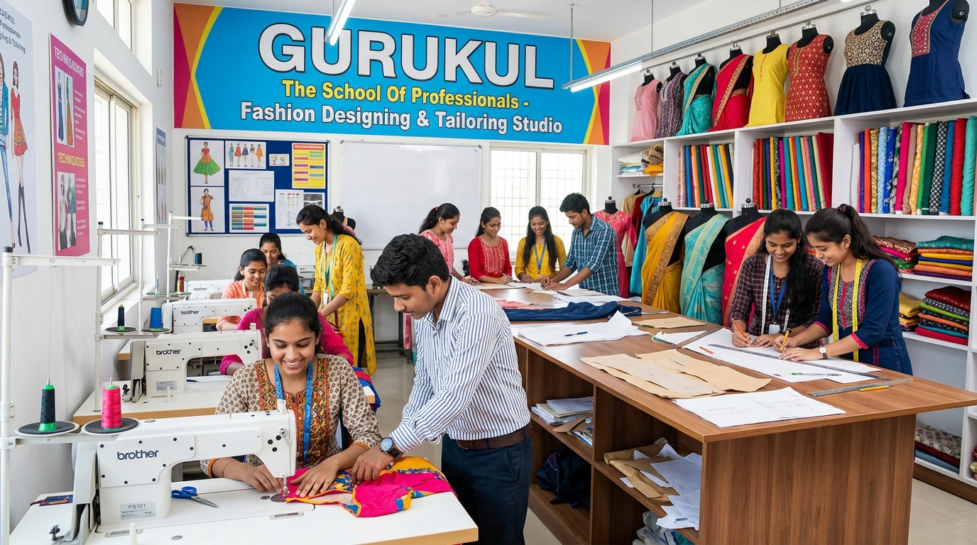 Fashion Designing & Tailoring Studio - Gurukul